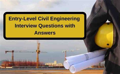 civil engineering 1st interview questions