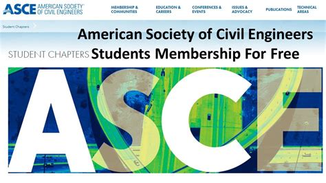 civil engineering association free membership