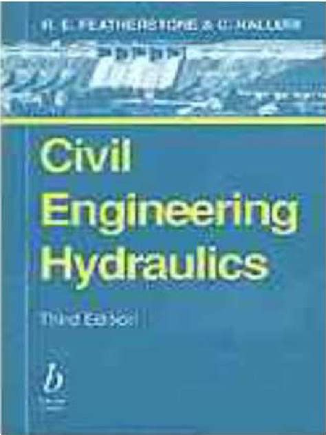 Civil Engineering Hydraulics Essential Theory With Worked Examples Pdf