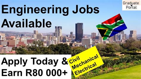 civil engineering job opportunities in sa