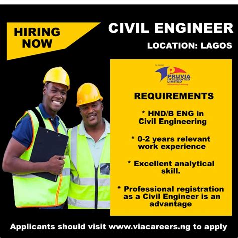 civil engineering jobs for africans