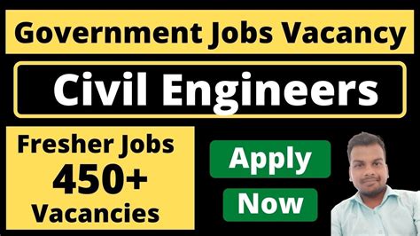 civil engineering jobs for freshers 2021