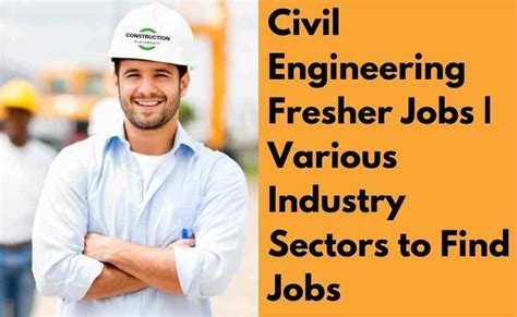civil engineering jobs for freshers in india