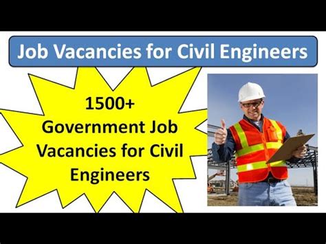 civil engineering jobs government