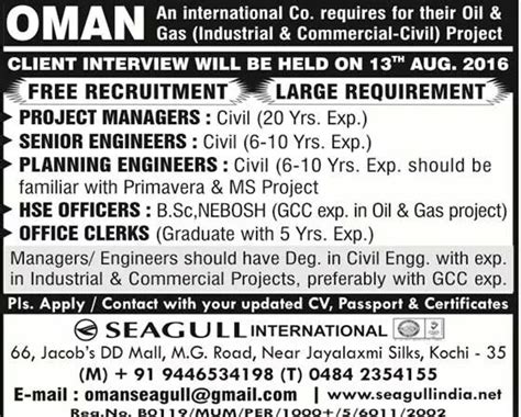 civil engineering jobs in trivandrum