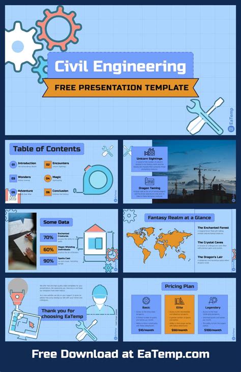 civil engineering presentation ppt