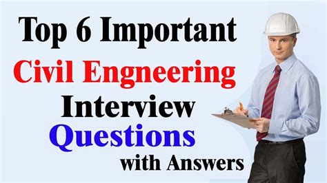 civil engineering questions for interview