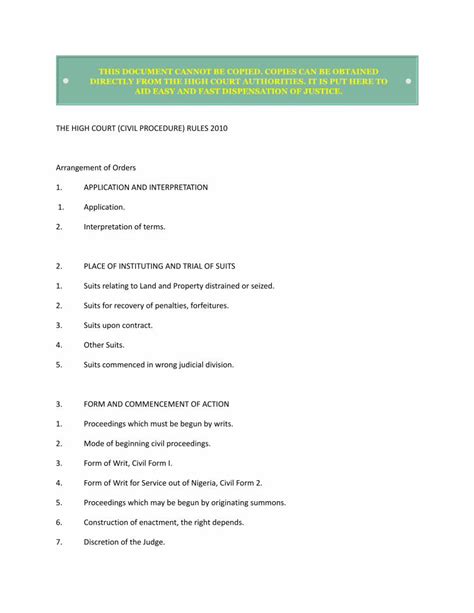 civil procedure rules 2010 pdf