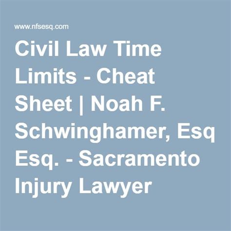 civil procedure rules time limits