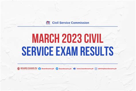 civil service exam 2023 result mock test