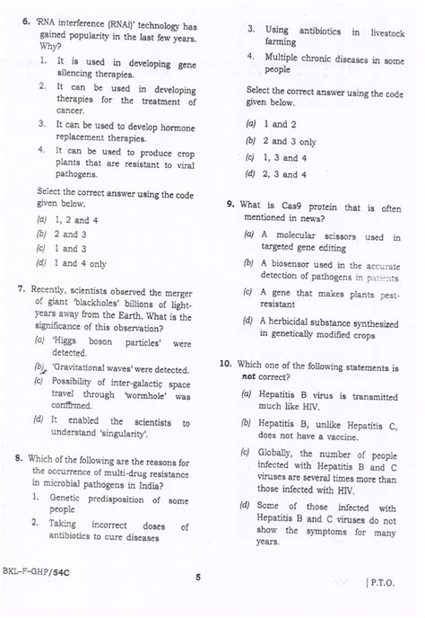 civil service exam question and answer