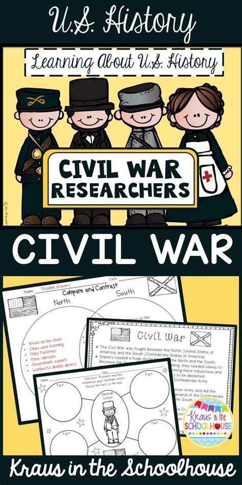 civil war activities for kids