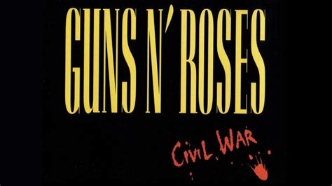 civil war guns n roses letra