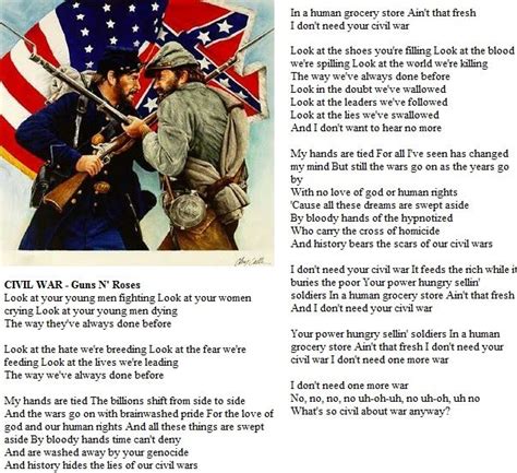 civil war guns n roses lyrics meaning