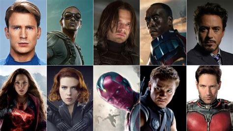 civil war marvel cast then and now
