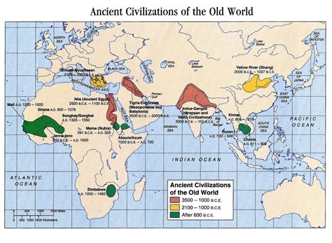 civilizations that emerged in southwest asia