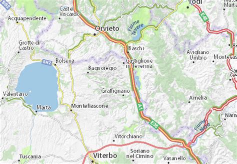 civitella d'agliano mappa