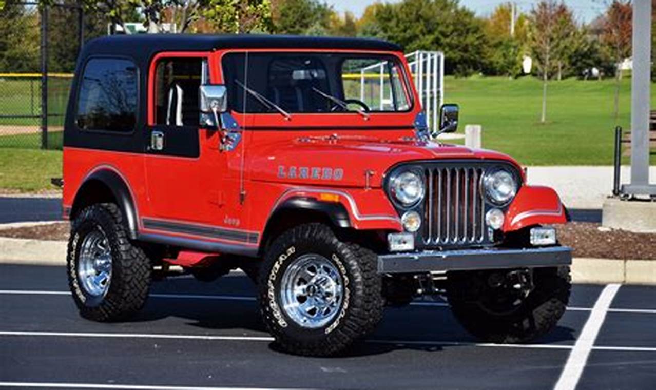 cj jeep wrangler for sale
