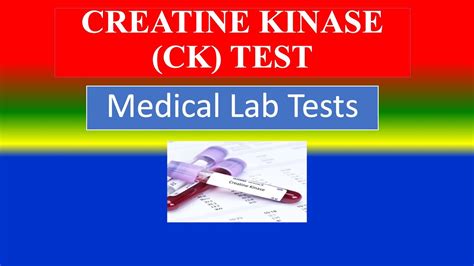 Understanding CK Lab Test: What You Need to Know
