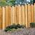 clôture bois en planches palissades