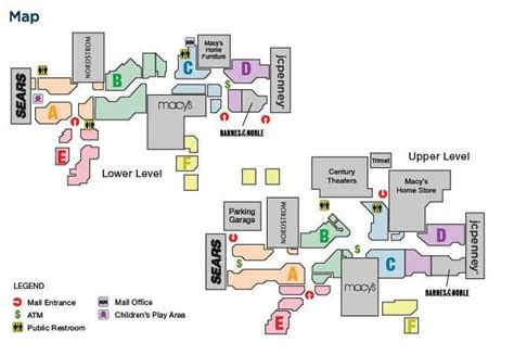 clackamas town center store map
