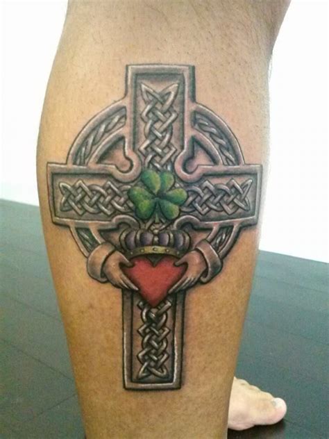 Famous Claddadh Cross Tattoo Design References