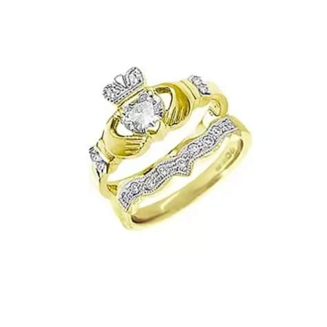 10+ Claddagh Wedding Ring Set