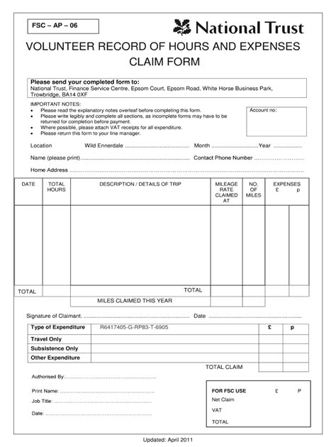 claim form for pip