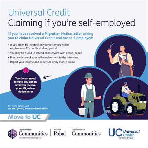 claiming universal credit while self employed