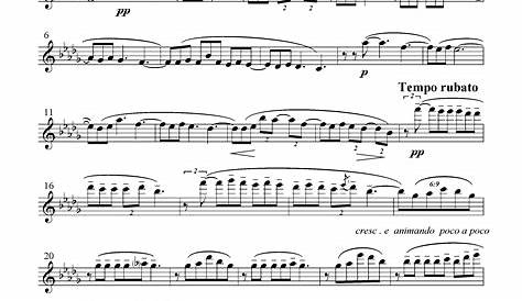 Clair de Lune sheet music for piano solo (PDF-interactive)