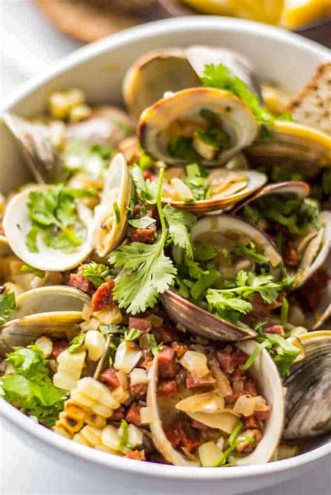 Clams Corn Chorizo