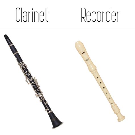 Clarinet Vs A Recorder