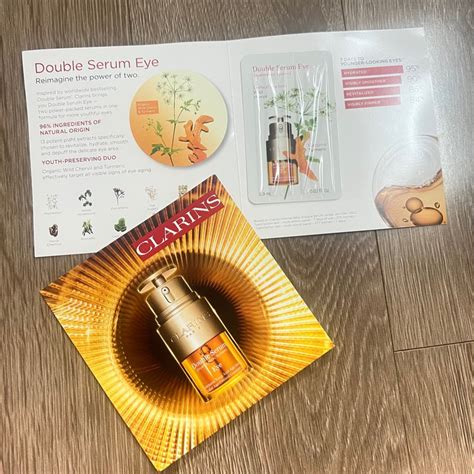 Clarins Double Serum Eye Sample