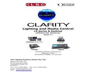 clarity lighting software manual