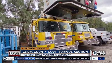 clark county auction list