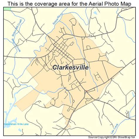 Clarkesville Ga On Map