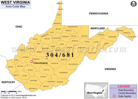 Clarksburg West Virginia Area Code