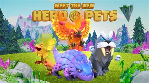 clash of clans hero pets