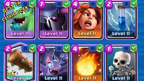 Clash Royale DOUBLE ELIXIR Challenge "ALWAYS WINNING DECK" The BEST