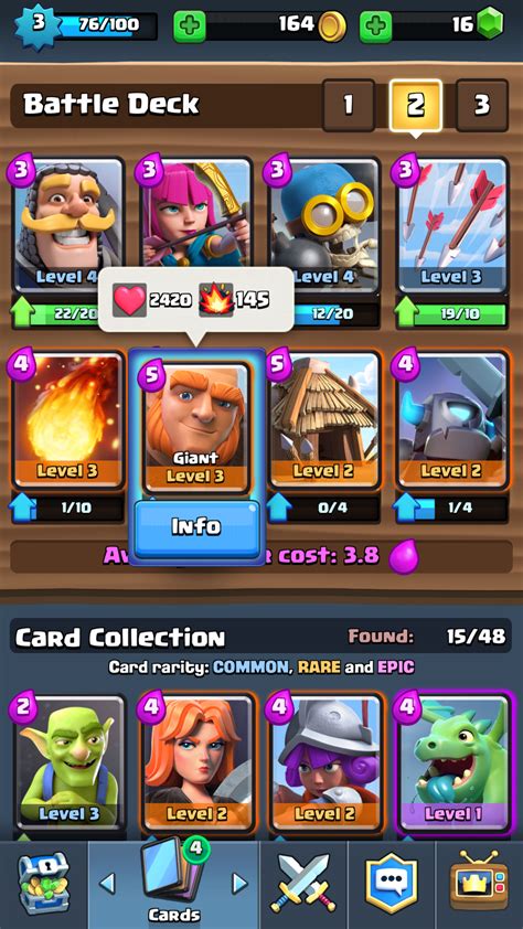 clash royale deck