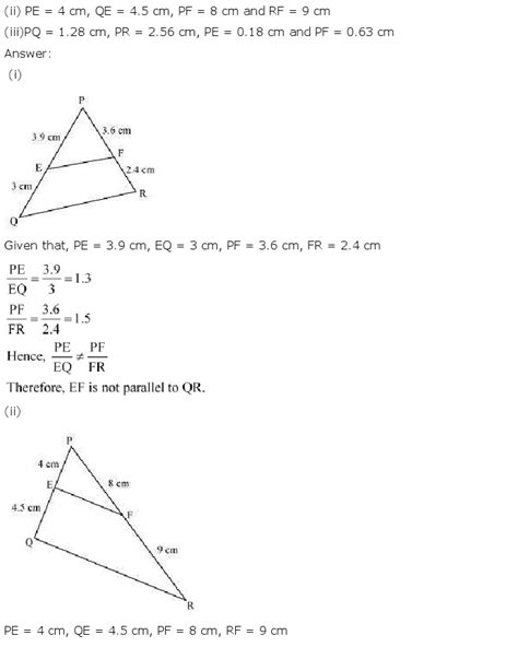 class 10 maths triangles examples