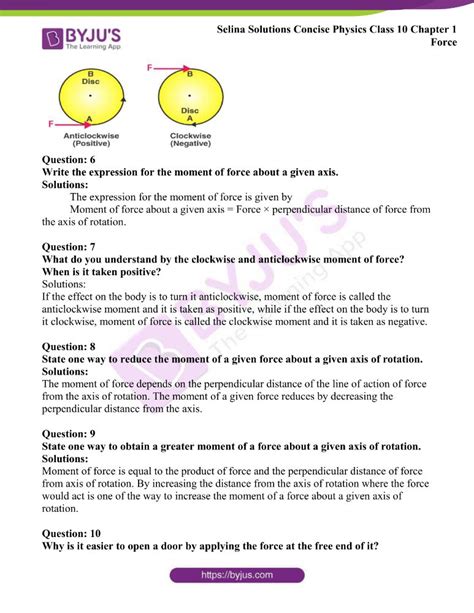 class 10th physics solutions