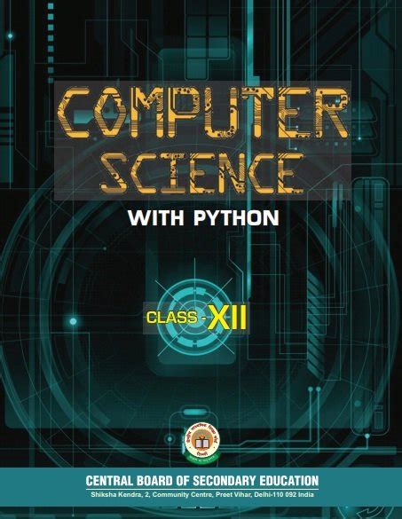 class 12 computer science book pdf cbse