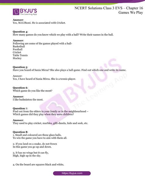 class 3 evs chapter 16 question answer pdf