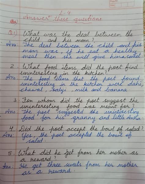 class 4 chapter 4 question answer