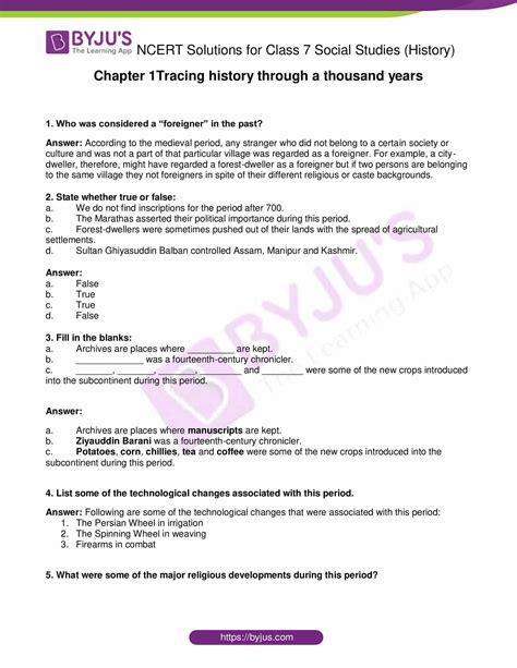 class 7 history chapter 1 question answer pdf