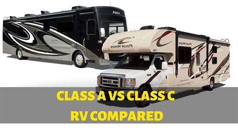 class a or class c rv