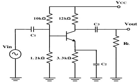 Class A Power Amplifier Circuit Diagram With Values