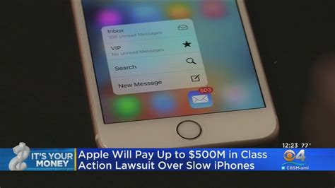 class action lawsuit against apple iphone bc