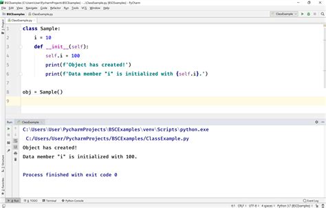 class constructor method in python